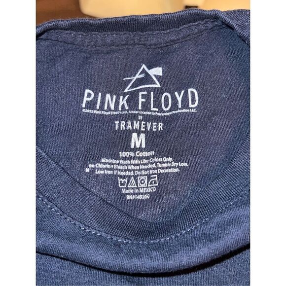 Retro Pink Floyd Bob Masse Studios Hippie London Marquee 1966 T Shirt Size Large - Picture 5 of 6